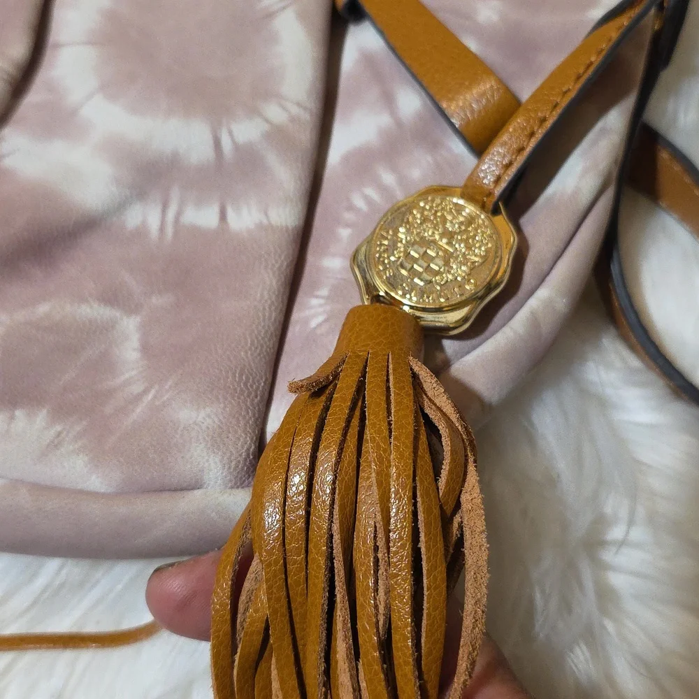 Vince Camuto Leather Tie-Dye Crossbody Bag - Picture 14 of 16